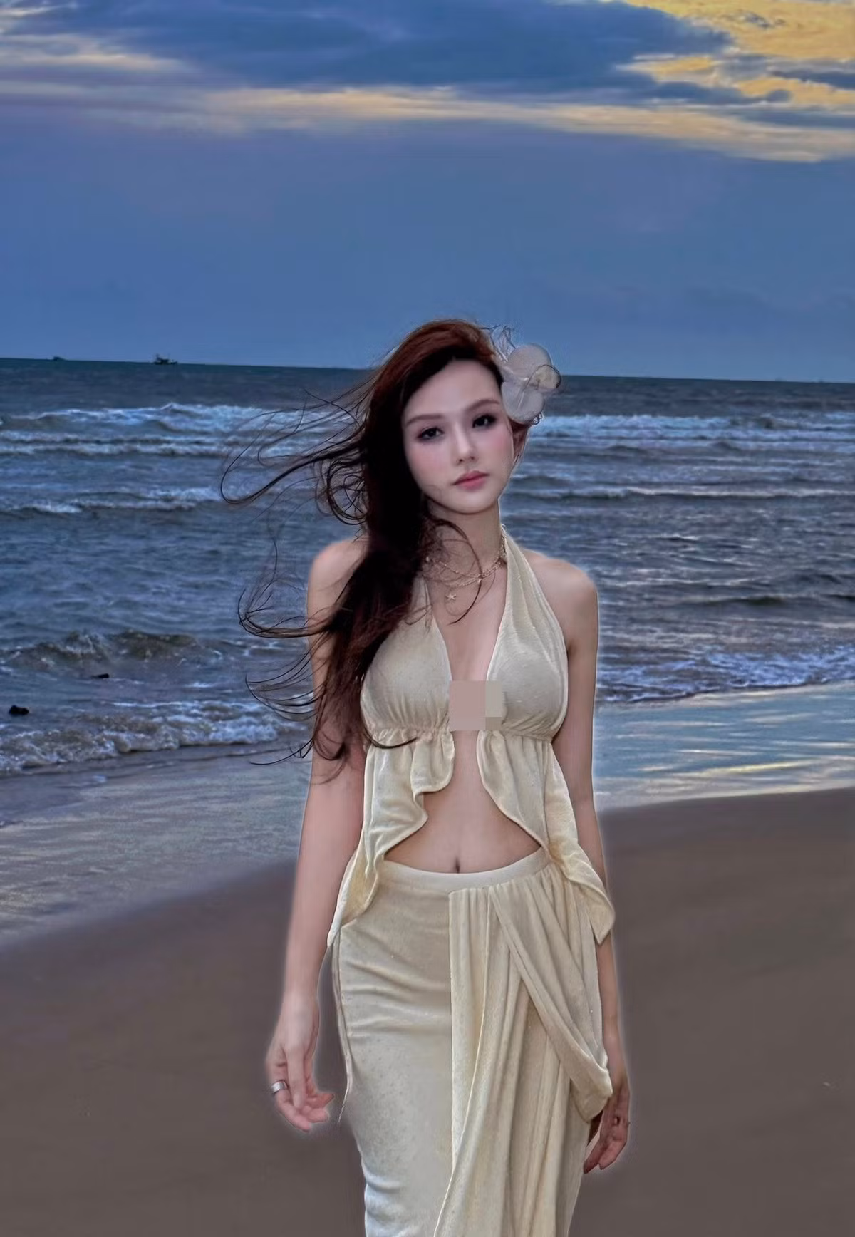 Tuy nhiên, nữ ca sĩ luôn có chồng đồng hành và giúp đỡ. Ảnh: FB Thu Thủy.