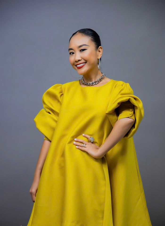 Nhan sắc của Đoan Trang càng thêm mặn mà, đằm thắm.