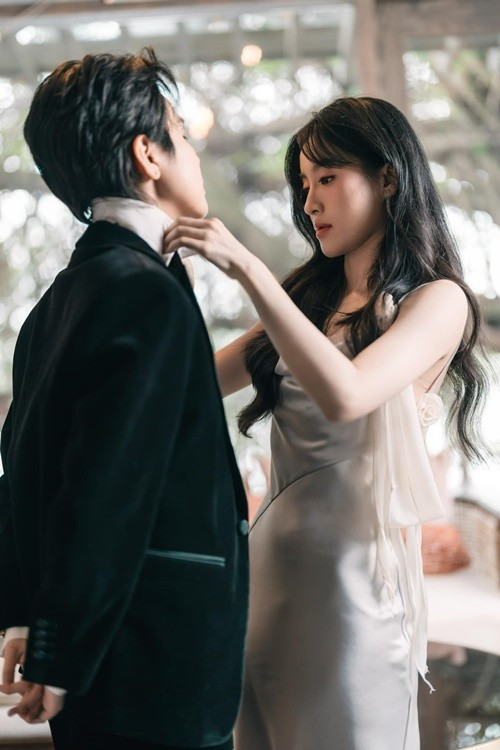 Bạn đời của giọng ca 9x là Bí Đỏ. Ảnh: FB Vũ Cát Tường.