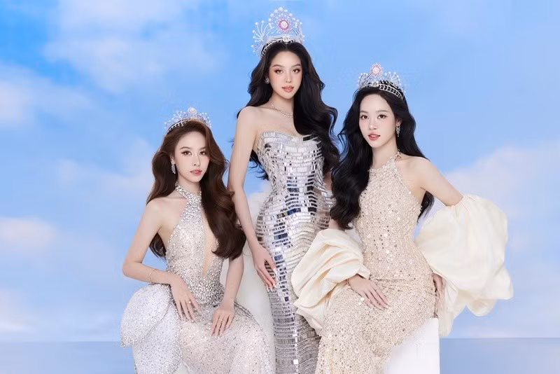 Top 3 Hoa hậu Việt Nam 2022 đọ vẻ gợi cảm trong bộ ảnh mới. Ảnh: FB Thùy Linh.