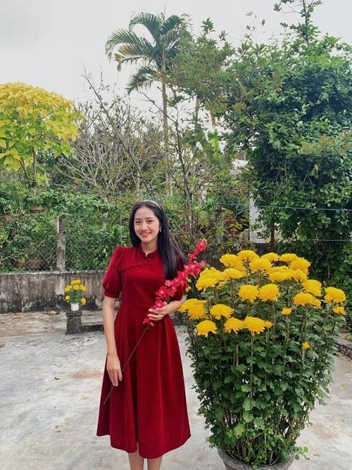 Sau khi Trúc Linh đăng quang Hoa hậu Việt Nam 2024, hình ảnh đời thường của cô gây chú ý. Ảnh: FB Trúc Linh.