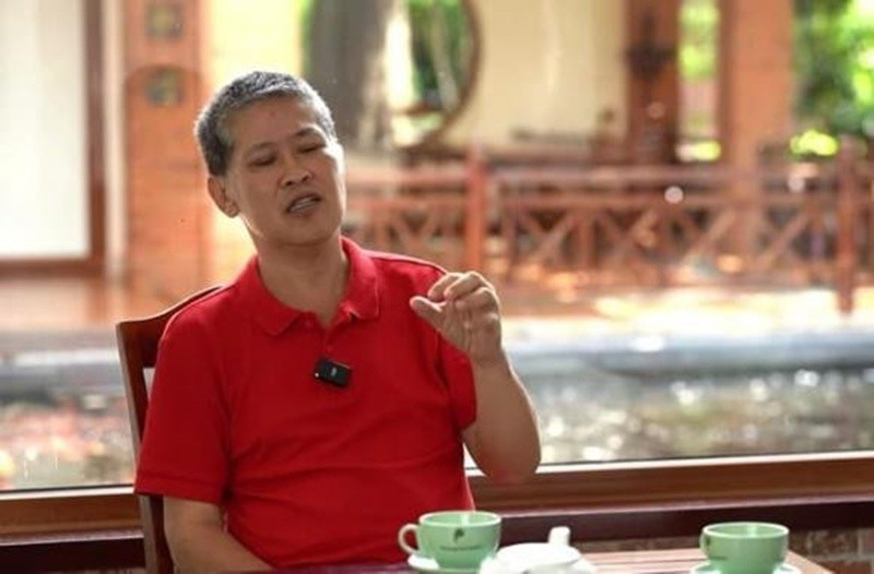 Theo Thương Hiệu Pháp Luật, trong chương trình, Phước Sang cho biết, để vượt qua được 3 lần đột quỵ, anh phải tập luyện, thư giãn bản thân bằng cách thả lỏng cơ thể, hơi thở. Ảnh: Thương Hiệu Pháp Luật.