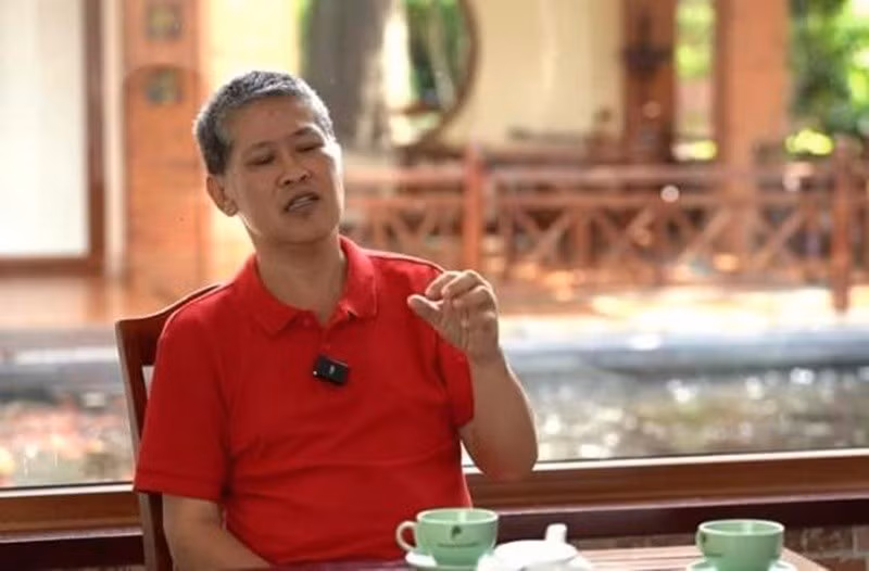 Theo Thương Hiệu Pháp Luật, trong chương trình, Phước Sang cho biết, để vượt qua được 3 lần đột quỵ, anh phải tập luyện, thư giãn bản thân bằng cách thả lỏng cơ thể, hơi thở. Ảnh: Thương Hiệu Pháp Luật.