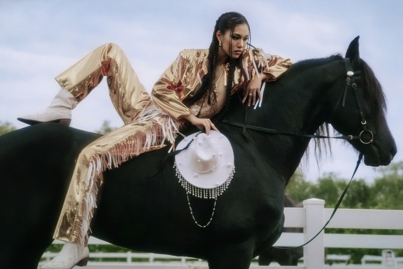 Người đẹp giữ phong độ trong suốt 10 tập Vietnam’s Next Top Model 2025. Ảnh: Vietnamnet.