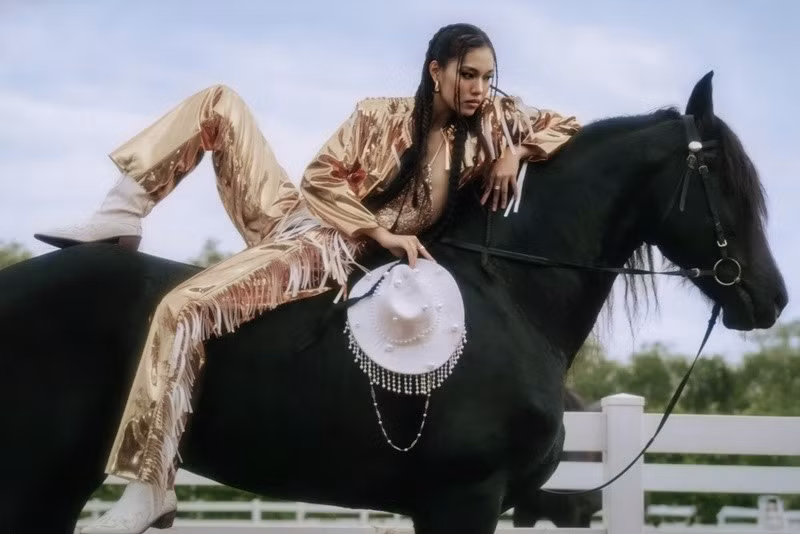 Người đẹp giữ phong độ trong suốt 10 tập Vietnam’s Next Top Model 2025. Ảnh: Vietnamnet.