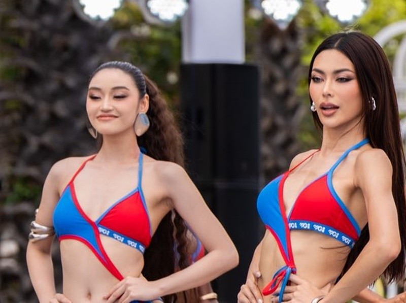 Yến Nhi hoàn thành tốt phần thi áo tắm. Ảnh: Miss Grand International.