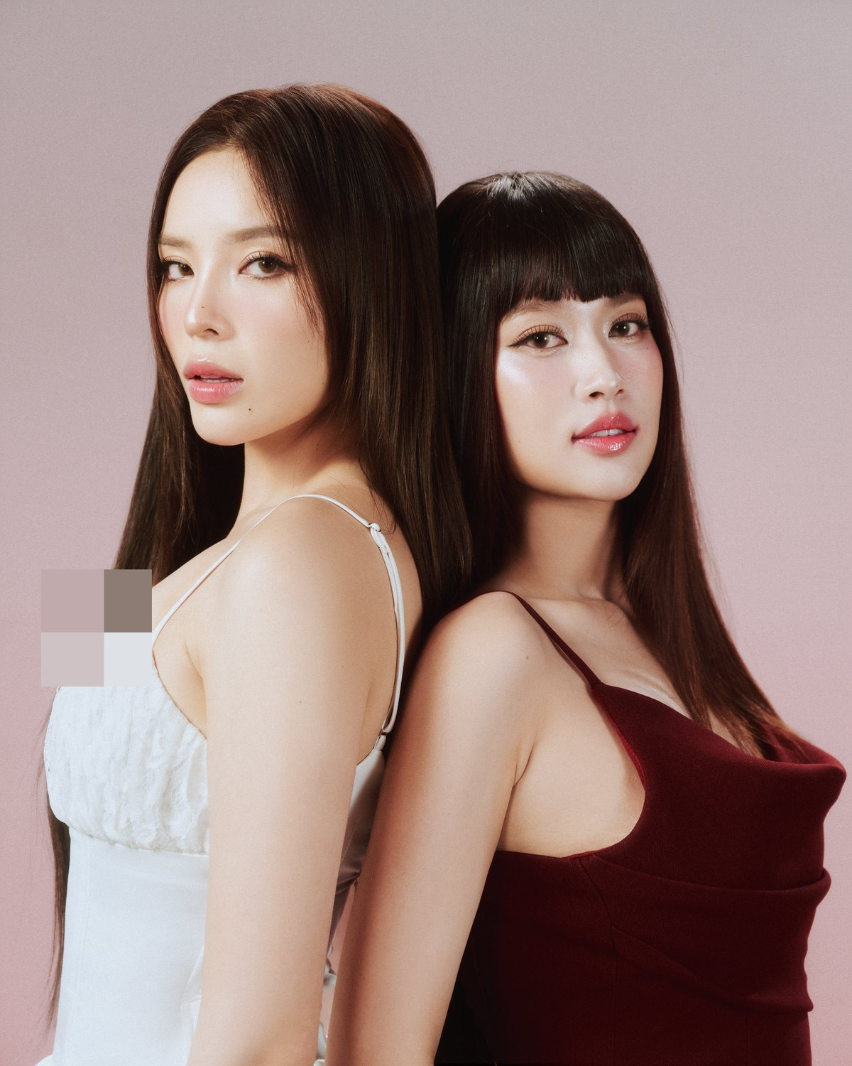 Kỳ Duyên - Thiên Ân khi đứng cạnh nhau tạo nên màn 'đọ sắc' cân tài cân sức, khiến khán giả không khỏi bàn luận. Ảnh: FB Kỳ Duyên.