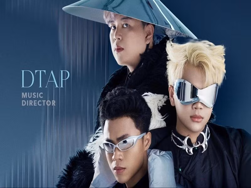 DTAP gồm 3 thành viên: Thịnh Kainz (tên thật Nguyễn Trần Hoàng Thịnh), Kata Trần (Trần Quốc Khánh) và Tùng Cedrus (Võ Thanh Tùng). Ảnh: FB DTAP.