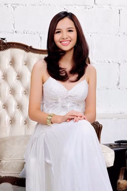 Diệu My mang hai dòng máu: Việt Nam và Ấn Độ, tên Ấn Độ là Sonali Dane. Ảnh: Khám Phá.