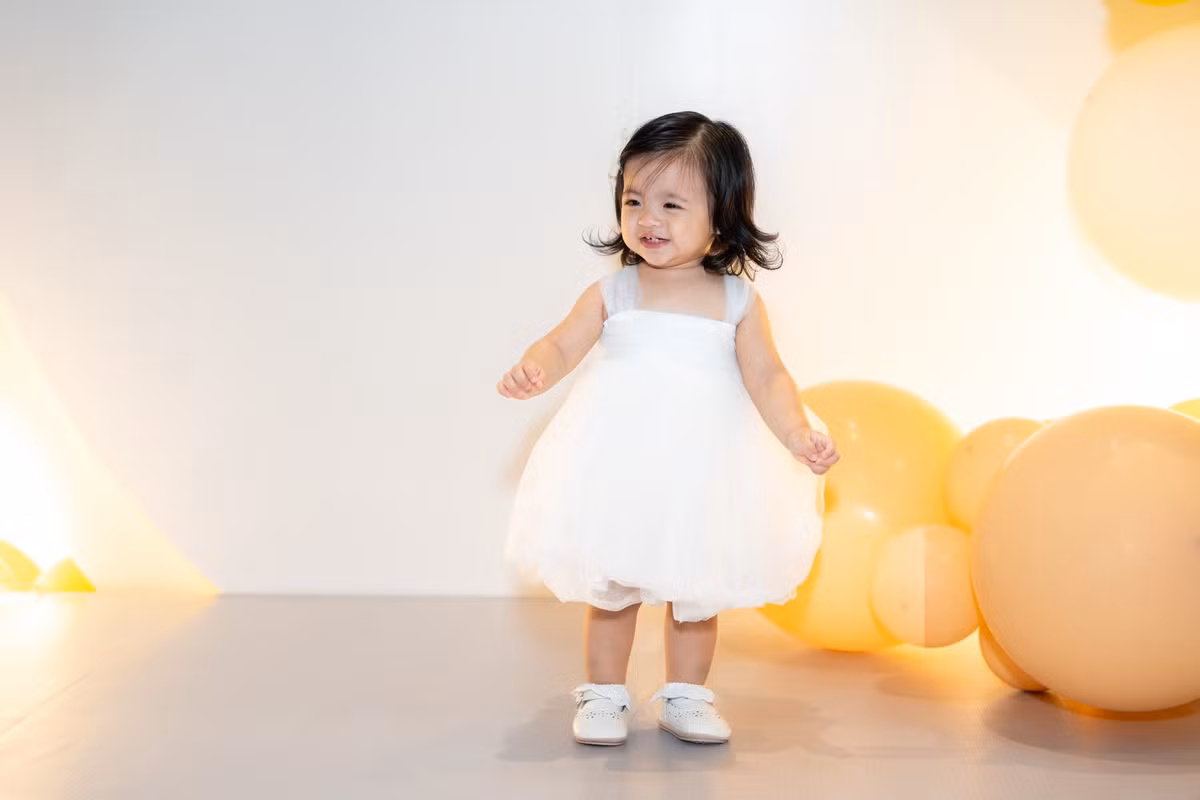 Đông Nhi - Ông Cao Thắng vừa tổ chức sinh nhật hoành tráng cho bé Hannie nhân dịp cô nhóc tròn 1 tuổi. Ảnh: FB Winnie Hannie.