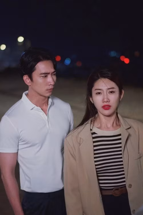 Năm 2024, Thúy Ngân hợp tác với Võ Cảnh trong phim truyền hình 7 năm chưa cưới sẽ chia tay. Năm 2025, cả hai đóng chung phim Cô đừng hòng thoát khỏi tôi. Mới đây, Thúy Ngân xác nhận chia tay Võ Cảnh cách đây 7-8 tháng. Ảnh: VOV.