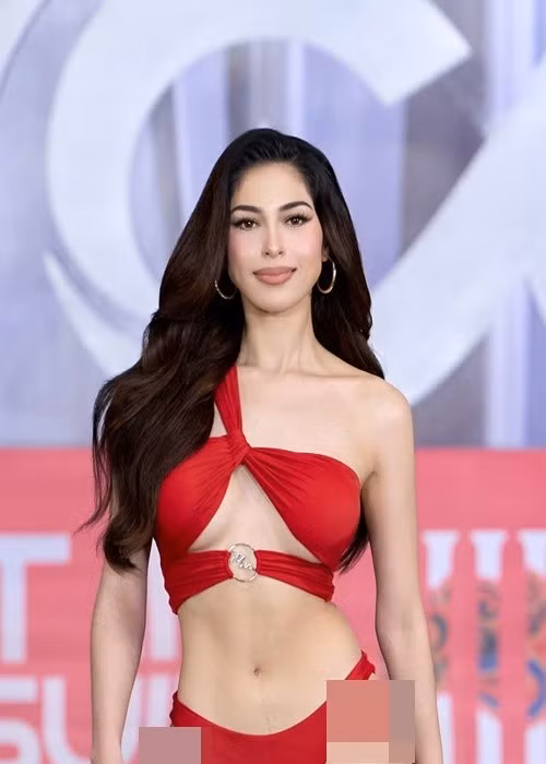 Ở cuộc thi Miss Globe 2022, Chelsea vào top 15 chung cuộc, giành giải Thí sinh hùng biện. Ảnh: FB Chelsea Fernandez.