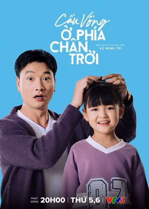 Bộ phim mới nhất của Trọng Lân là Cầu vồng ở phía chân trời. Ảnh: FB Trọng Lân.