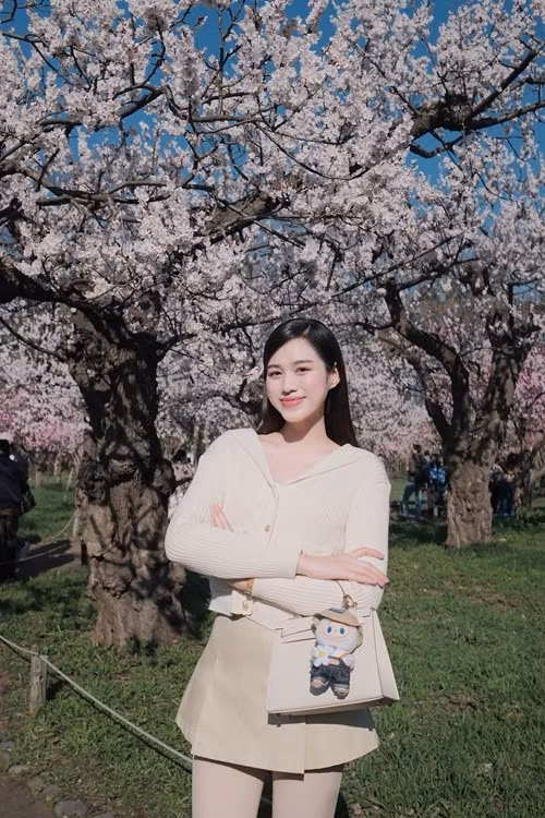 Ngoài Ý, Đỗ Thị Hà còn đi du lịch Nhật Bản, Trung Quốc, Hàn Quốc. Ảnh: FB Đỗ Thị Hà.