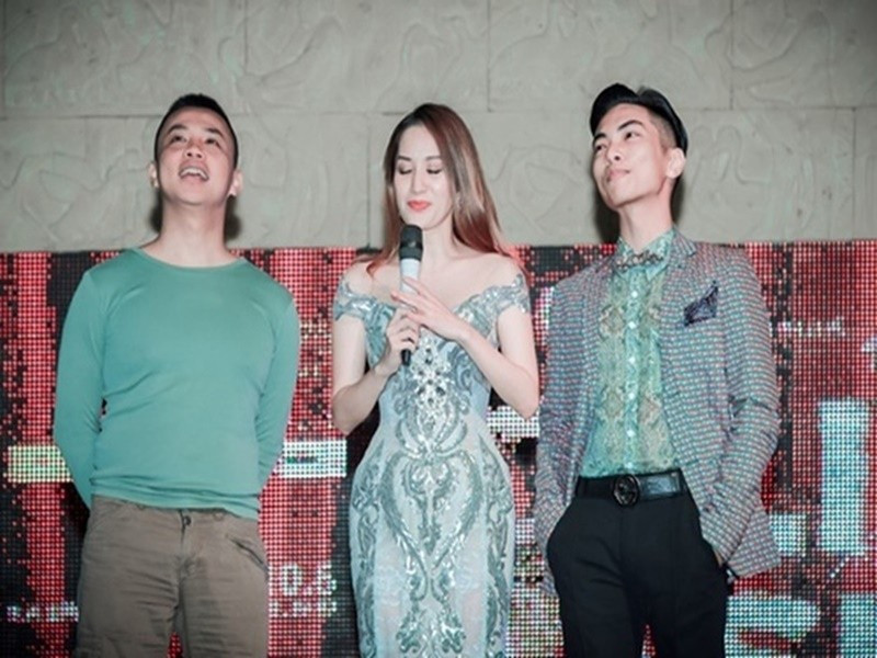 Mối quan hệ giữa vợ chồng Khánh Thi - Phan Hiển với Chí Anh luôn nhận được sự quan tâm của nhiều khán giả. Ảnh: Dân Việt.