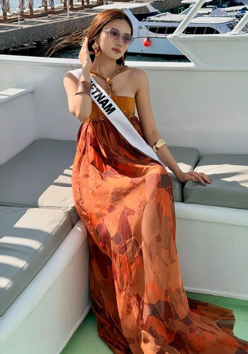 Missosology khen ngợi Thu Ngân sở hữu vẻ đẹp sắc sảo, cuốn hút. Ảnh: FB Thu Ngân.