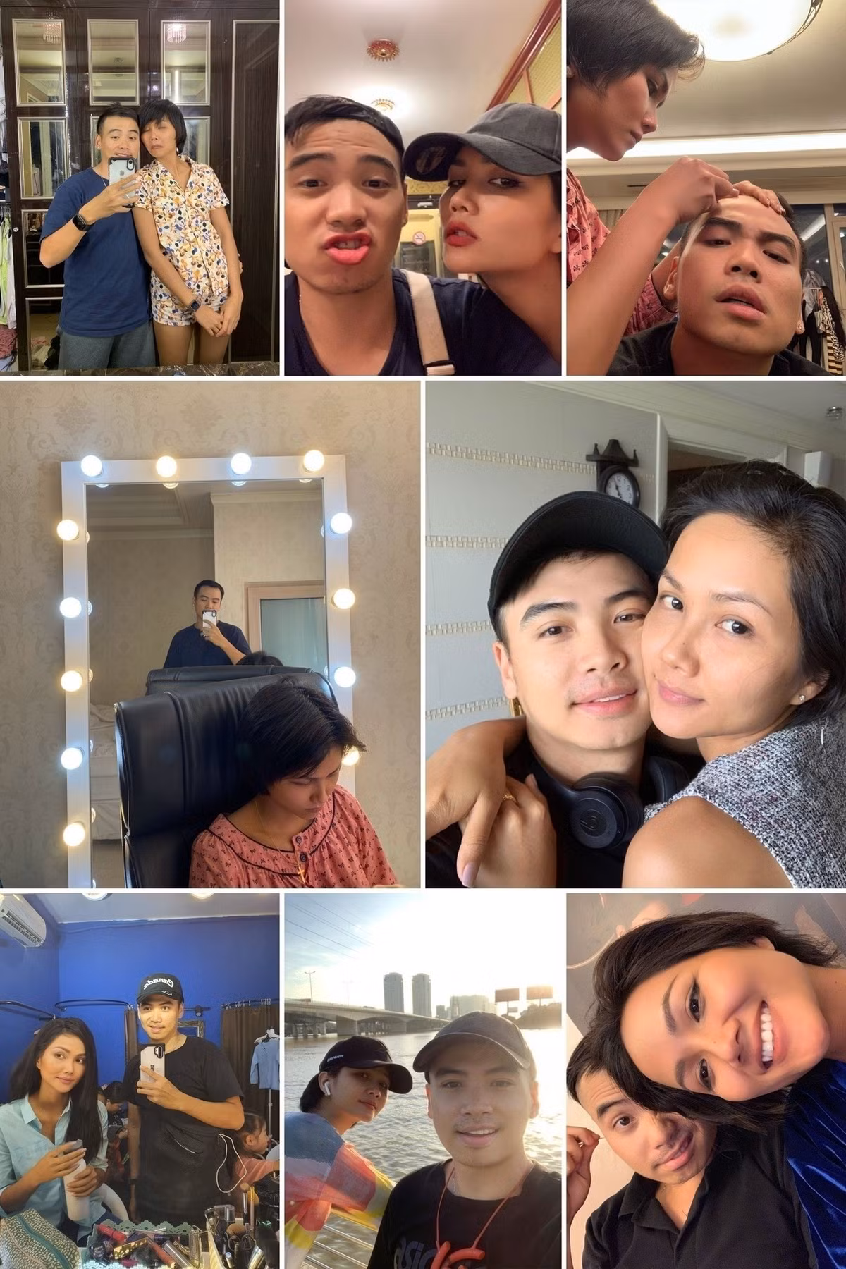 H'hen Niê đăng ký kết hôn năm 2024 nhưng đến năm 2025 mới tiết lộ chuyện tình cảm. Hiện tại, cô và Tuấn Khôi thoải mái đăng tải hình ảnh bên nhau, không còn úp mở như trong 7 năm hẹn hò. Ảnh: FB H'hen Niê.