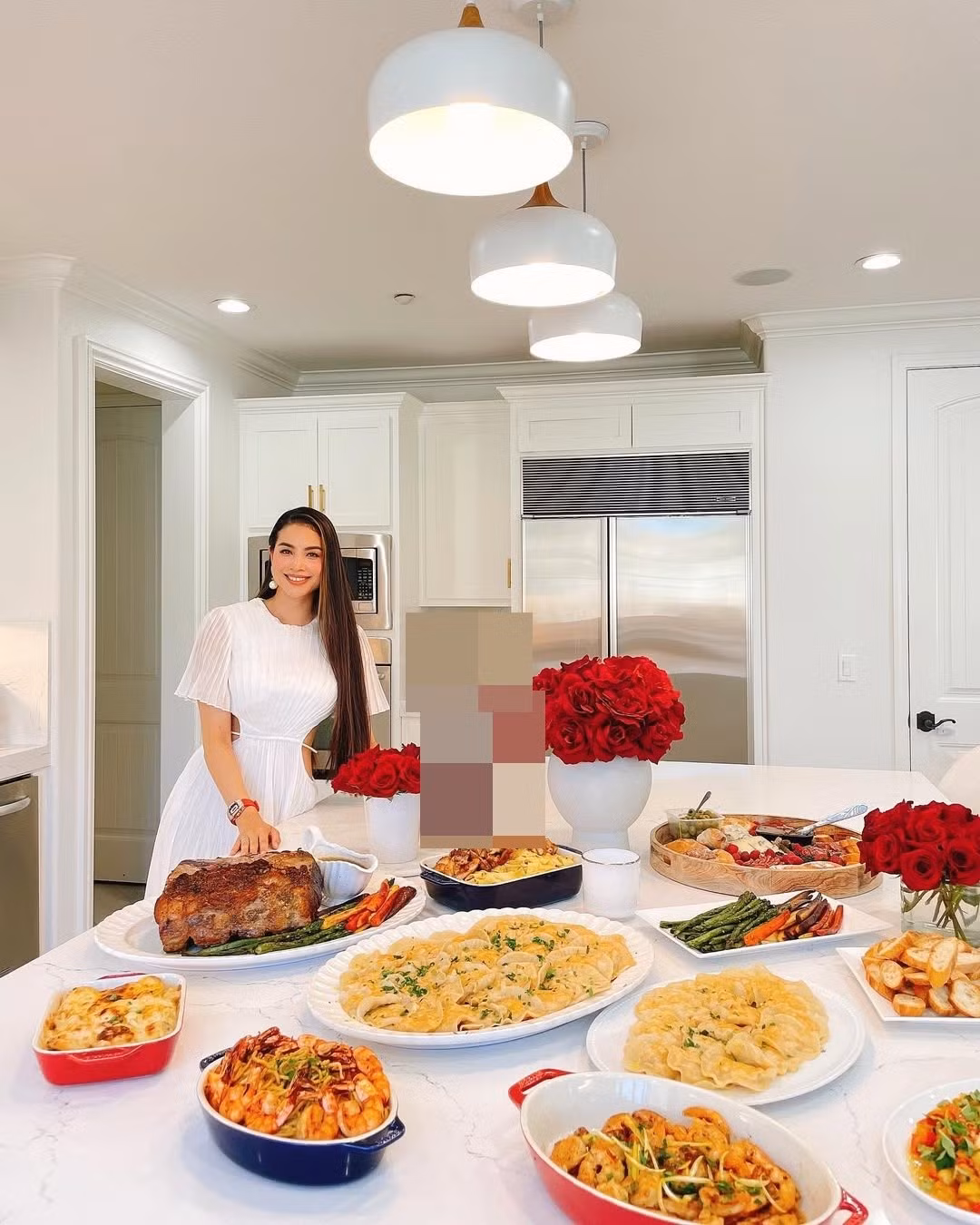 Người đẹp không ít lần khoe món ăn do bản thân thực hiện.