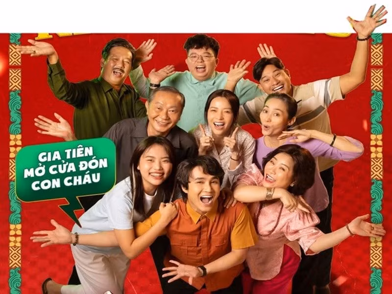 Ra rạp vào tháng 2/2025, Nhà gia tiên của Huỳnh Lập có doanh thu 242 tỷ. Ảnh: An Ninh Thủ Đô.