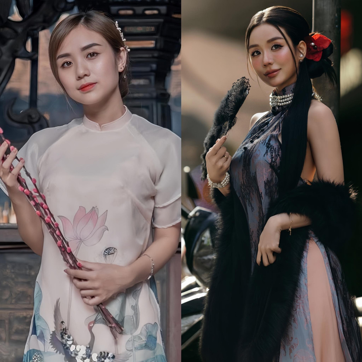 So với 5 năm trước, Bảo Ngọc nghĩ điều thay đổi lớn nhất là ánh mắt. "Xem lại ảnh 5 năm trước mà cũng giật mình, lúc đó nhìn cứ u uất như nào giờ thì khác", vợ Đạt G bày tỏ. Ảnh: FB Bảo Ngọc.﻿