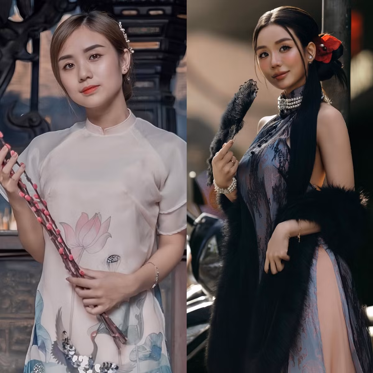 So với 5 năm trước, Bảo Ngọc nghĩ điều thay đổi lớn nhất là ánh mắt. "Xem lại ảnh 5 năm trước mà cũng giật mình, lúc đó nhìn cứ u uất như nào giờ thì khác", vợ Đạt G bày tỏ. Ảnh: FB Bảo Ngọc.﻿