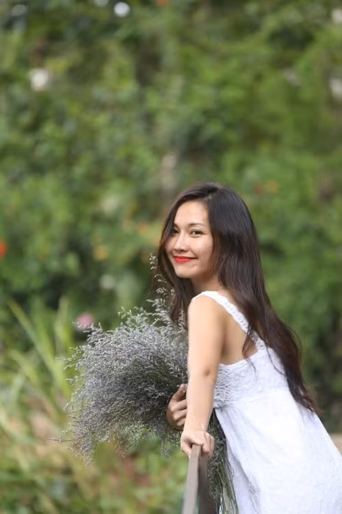 Kim Hiền vẫn giữ mối quan hệ tốt với DJ Hoàng Phong. Ảnh: FB Kim Hiền.