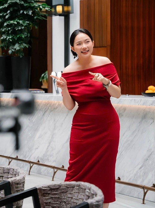 Nữ người mẫu tập trung kinh doanh kể từ khi lập gia đình. Ảnh: FB Phan Như Thảo.