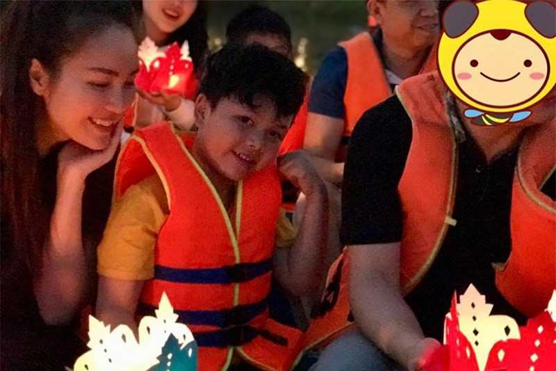 Chồng Thụy Vân tên Cao Hoàng. Theo Vietnamnet, Cao Hoàng là sinh năm 1978, giám đốc một công ty bất động sản. Ảnh: FB Thụy Vân.