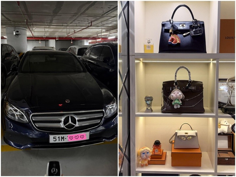 Người đẹp cho biết, cô đã sở hữu một chiếc xe hơi màu đen, đồng thời tích lũy được các tài sản cá nhân như đồng hồ, túi xách hàng hiệu, một số căn hộ và một mảnh đất nhỏ với dự định xây dựng nhà trong tương lai.