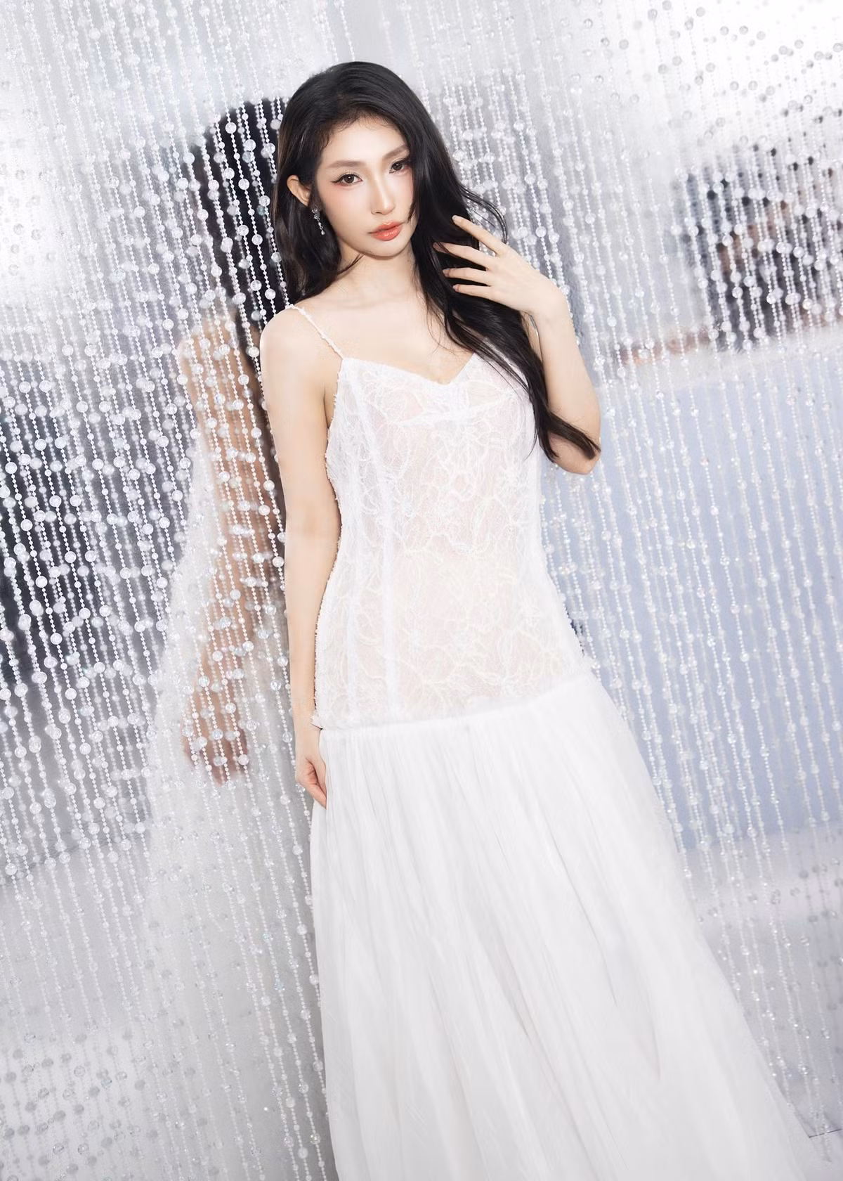 Chuyện tình cảm hiện tại của Khổng Tú Quỳnh là một ẩn số bởi cô không để lộ chuyện hẹn hò. Ảnh: FB Khổng Tú Quỳnh.