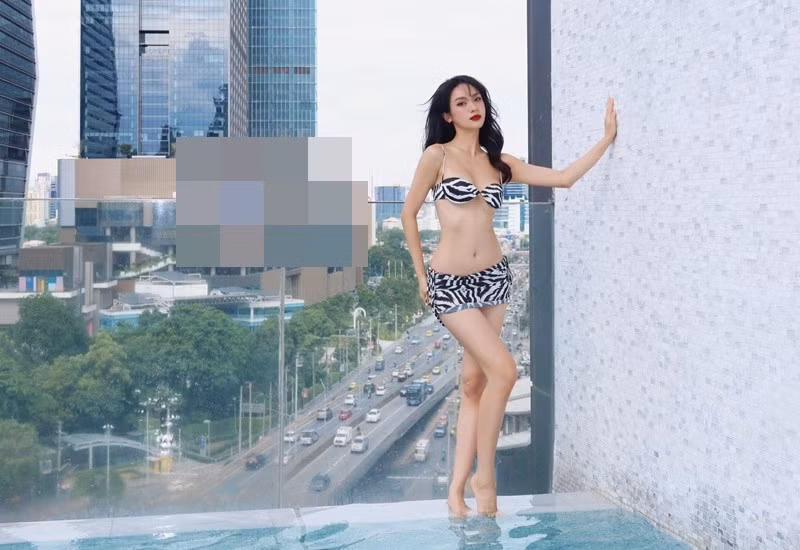 Vũ Thúy Quỳnh duy trì thói quen ăn sáng trước 8h và kết thúc ăn tối trước 20h. Ảnh: FB Vũ Thúy Quỳnh.