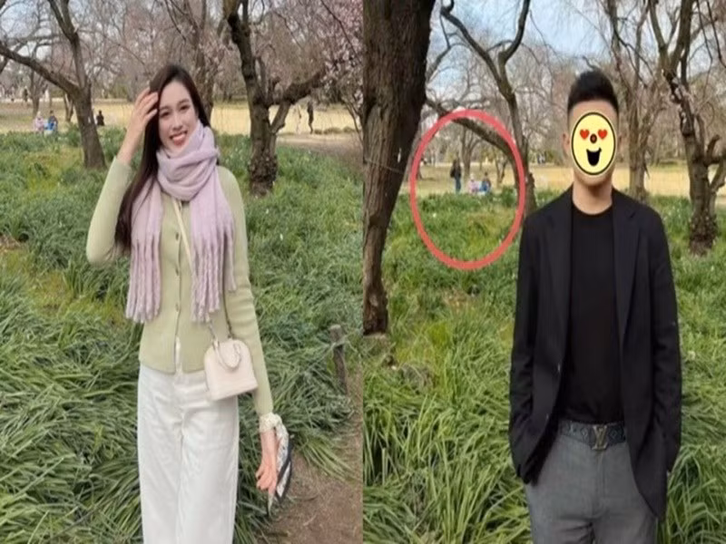 Đỗ Thị Hà và Viết Vương đi du lịch nước ngoài cùng nhau nhưng không chia sẻ hình ảnh chụp chung. Ảnh: Phụ Nữ Mới.