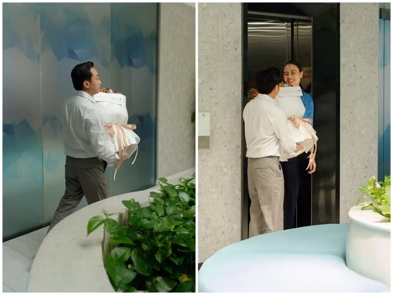 Đàm Thu Trang từng viết trên trang cá nhân: "Anh không nói nhiều… nhưng việc gì của em… anh cũng để tâm…". Ảnh: FB Đàm Thu Trang.