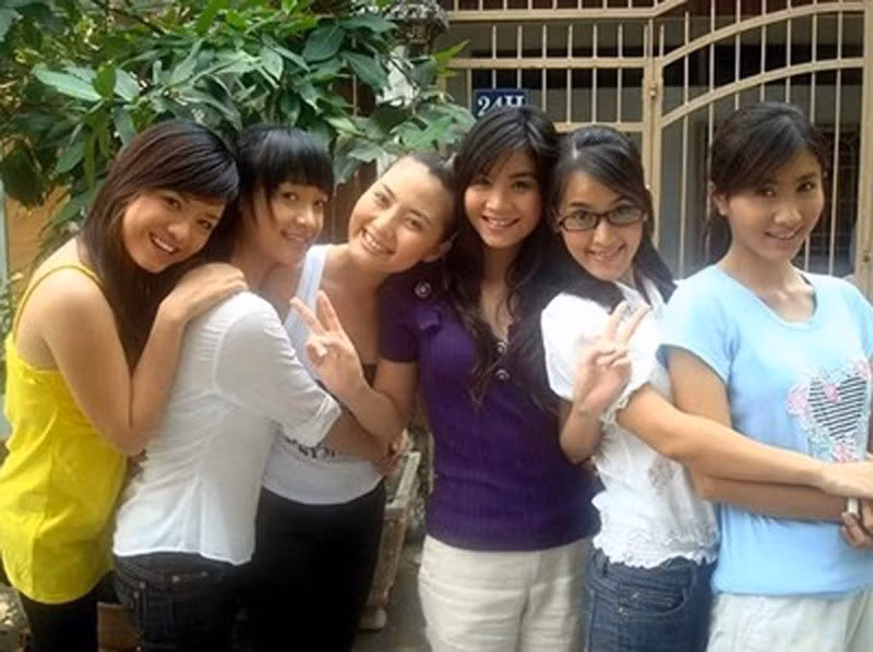 Trong Cổng mặt trời, Hiền Trang đóng vai Trang - cô gái tự tin, yêu đời, thực tế, thông minh nhưng lại thiếu tỉnh táo trong tình yêu. Ảnh: HTV.