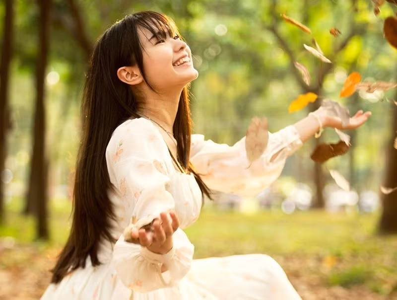 Juliet Bảo Ngọc mang hai dòng máu Việt - Anh. Nhiều người khen ngợi nữ diễn viên sở hữu gương mặt cuốn hút. Ảnh: FB Juliet Bảo Ngọc.