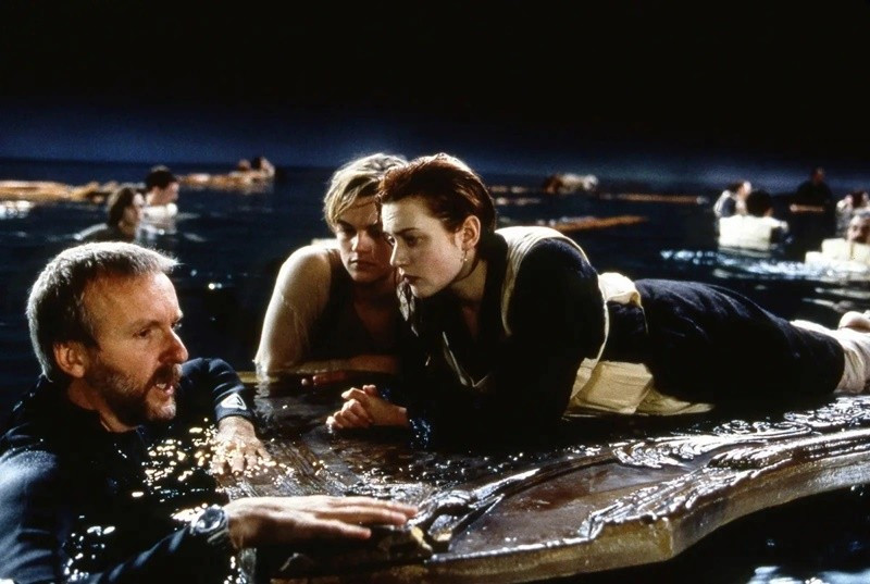 Trước Avatar, James Cameron thực hiện phim Titanic (1997). Ảnh: VOV.