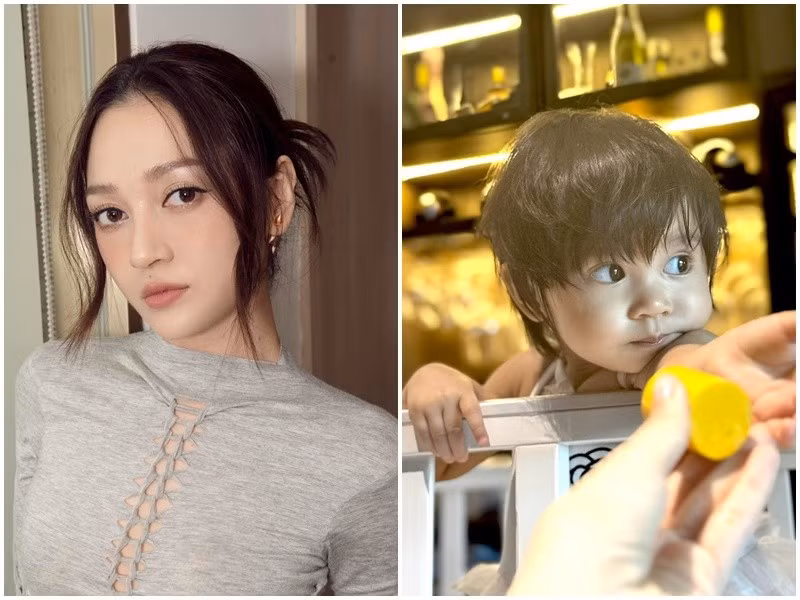 Giống Hồ Quỳnh Hương, Bảo Anh cũng gây ngỡ ngàng khi công khai con. Giọng ca sinh năm 1992 bí mật sinh con gái Misumi vào ngày 4/3/2023. Tháng 4/2024, Bảo Anh trượt tay khoe ái nữ trên mạng xã hội. Ảnh: FB Bảo Anh.