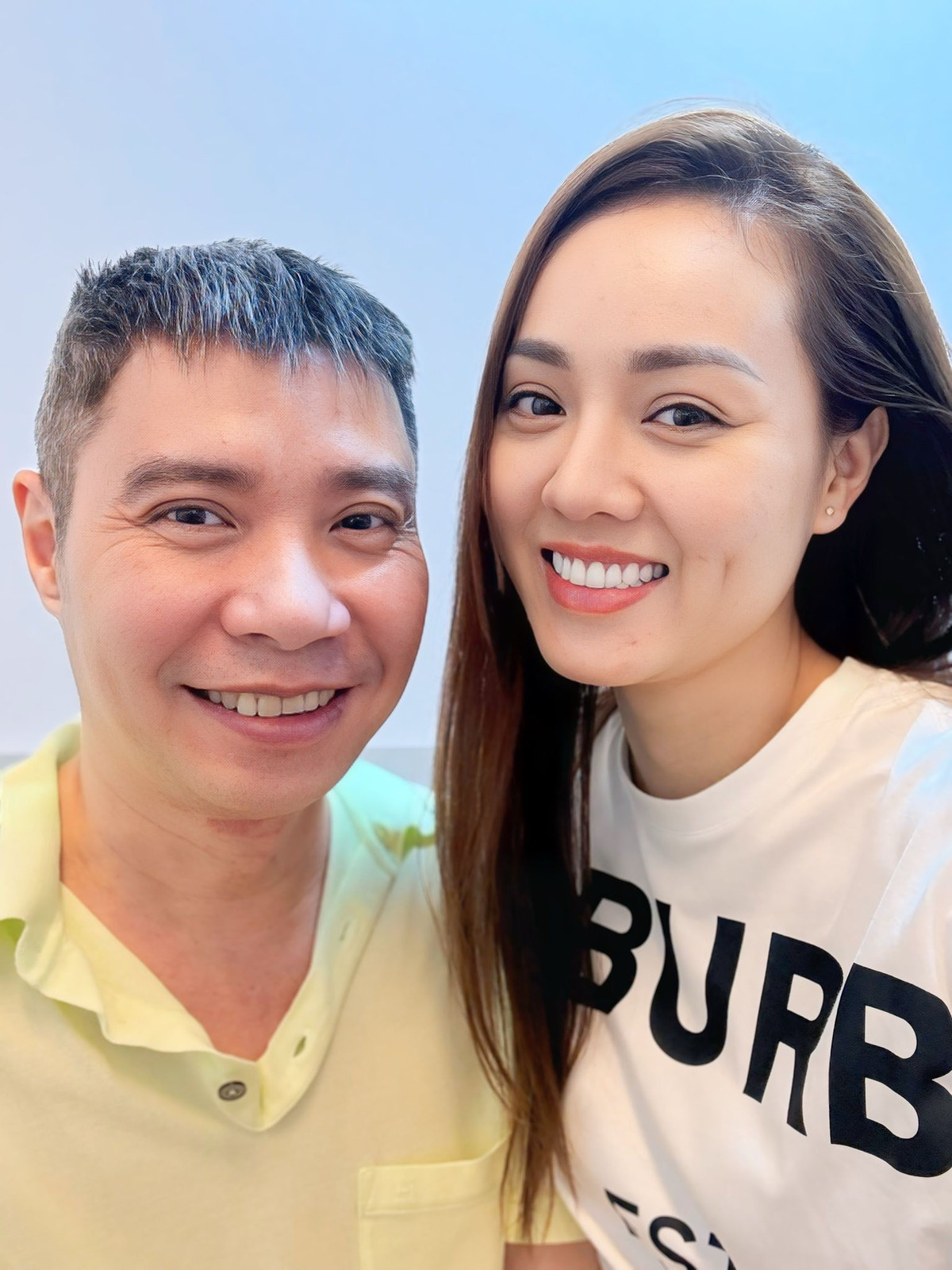 Ngọc Hà cho biết, Công Lý từng có bệnh nền đột quỵ được bác sĩ cẩn trọng làm đầy đủ kiểm tra, xét nghiệm khi anh nhập viện. Ảnh: FB Ngọc Hà.