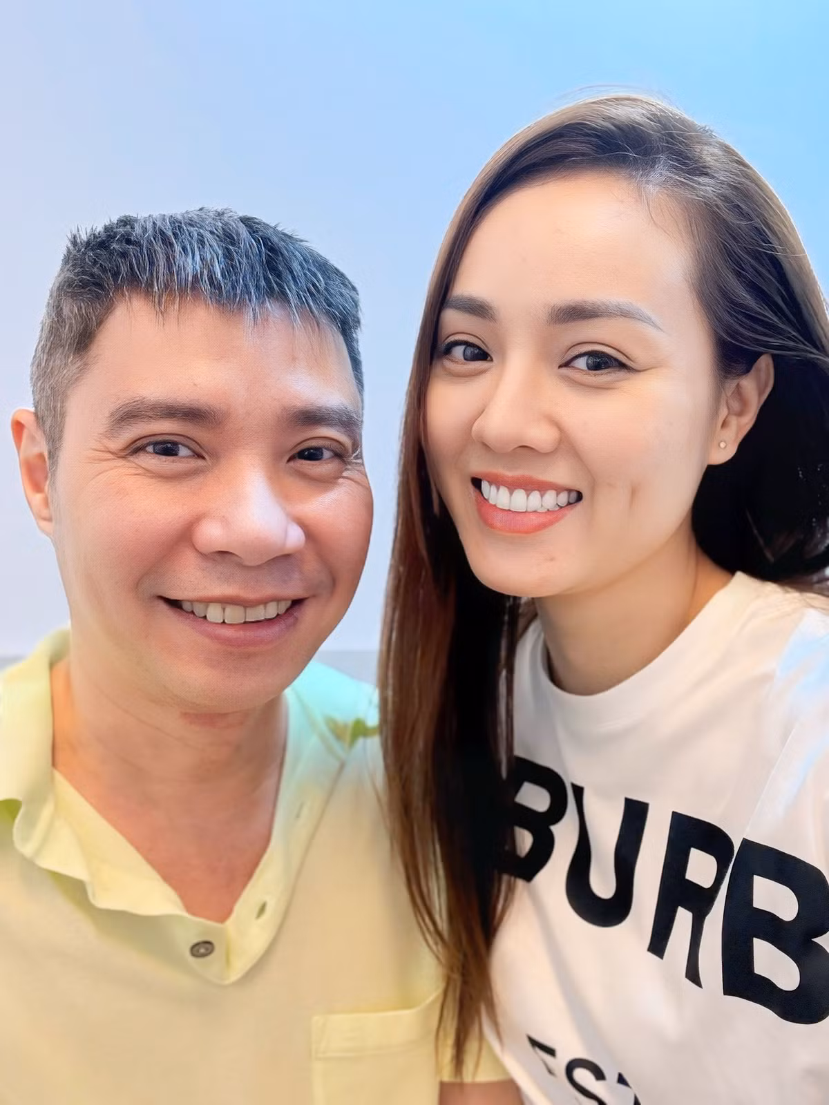 Ngọc Hà cho biết, Công Lý từng có bệnh nền đột quỵ được bác sĩ cẩn trọng làm đầy đủ kiểm tra, xét nghiệm khi anh nhập viện. Ảnh: FB Ngọc Hà.