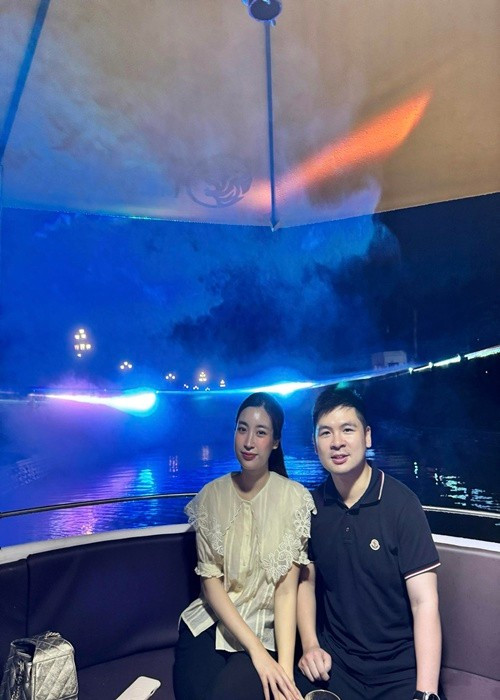 Ngày Valentine 2025, Đỗ Vinh Quang nhắn nhủ Đỗ Mỹ Linh: "Dù cho tận thế, anh yêu em luôn yêu em". Ảnh: FB Đỗ Vinh Quang.