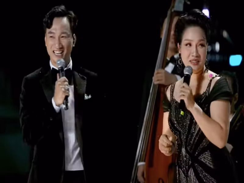 Năm 2024, trong chung kết Miss Universe Vietnam, sau khi ca sĩ Mỹ Linh trình diễn, Thành Trung chia sẻ: "Diva Mỹ Linh của chúng ta có đầy đủ mọi thứ: Tài năng, sắc đẹp, trí thông minh, cảm xúc và tầm ảnh hưởng rất lớn. Chị chỉ thiếu đúng một thứ thôi, không phải là thiếu mà thừa đúng một thứ thôi. Đó chính là tuổi ạ. Chị không thiếu mà chị thừa. Tiêu chí đủ hết nhưng mà bị thừa mỗi tuổi nên thành ra chị mới đứng ở đây để hát, không thì chị đã đứng ở kia làm thí sinh rồi ạ". Ảnh: VOV.