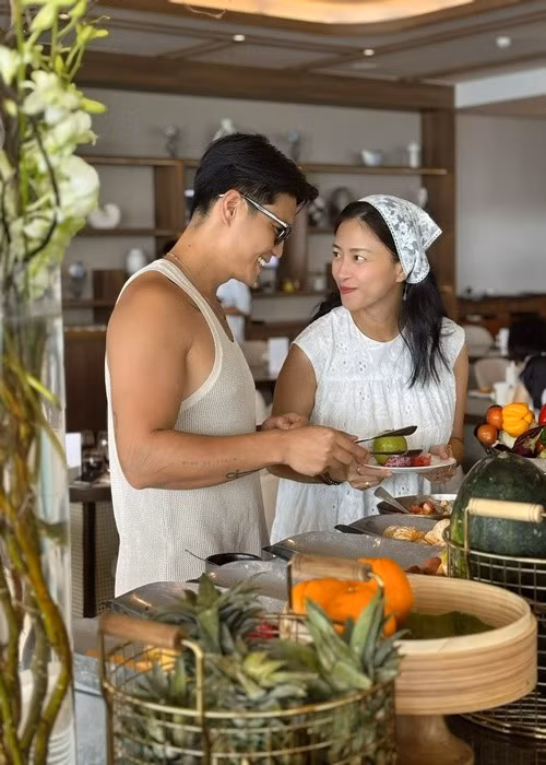 Ngô Thanh Vân đang mang bầu con đầu lòng với Huy Trần sau 3 năm kết hôn. Ảnh: FB Ngô Thanh Vân.