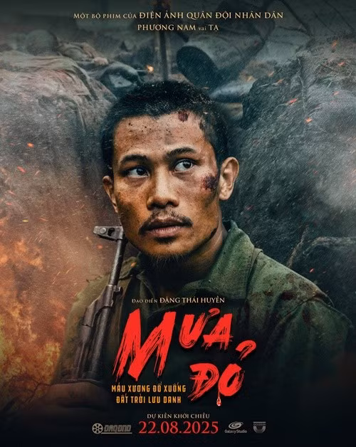 Tính đến sáng ngày 25/8, sau 3 ngày công chiếu, Mưa đỏ cán mốc 100 tỷ đồng (theo thống kê của Box Office Vietnam - đơn vị thống kê phòng vé độc lập). Ảnh: Thể Thao Văn Hóa.