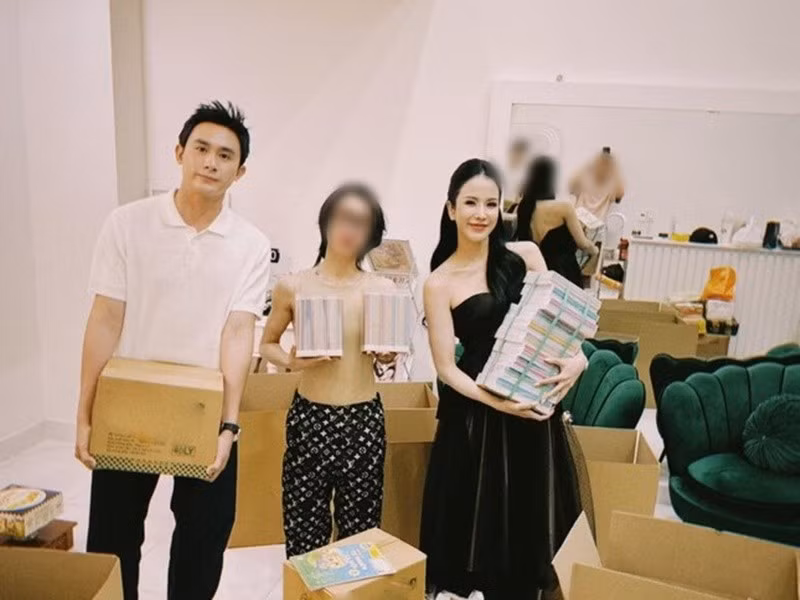 Bạn trai tin đồn của Diệp Lâm Anh sinh năm 2000, có chiều cao 1m82, giành danh hiệu quán quân The next gentlemen 2022. Ảnh: Saostar.