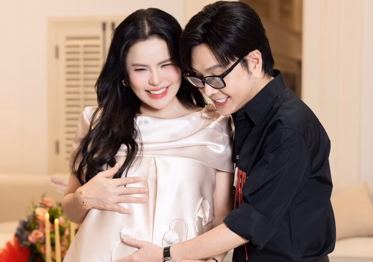 Phương Lê khẳng định, bé Kẹo là con ruột của cô và nghệ sĩ Vũ Luân. Trước những tin đồn sai sự thật về bé Kẹo sắp chào đời, cô sẽ nhờ pháp luật can thiệp.