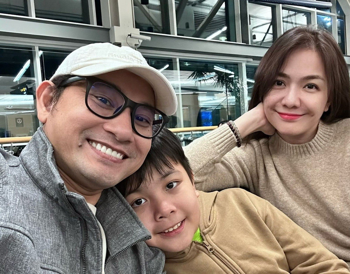 Với vợ chồng diễn viên Huỳnh Đông – Ái Châu, Tết luôn là dịp đặc biệt để tạm gác công việc, ưu tiên gia đình và gìn giữ những giá trị truyền thống. Ảnh: FB Ái Châu.