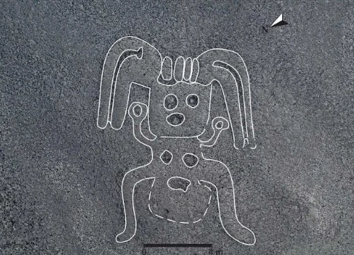 Bí ẩn chưa có lời giải về những hình vẽ “ngoằn ngoèo” giữa sa mạc