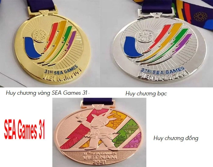 Video: Ra mắt bộ huy chương SEA Games 31