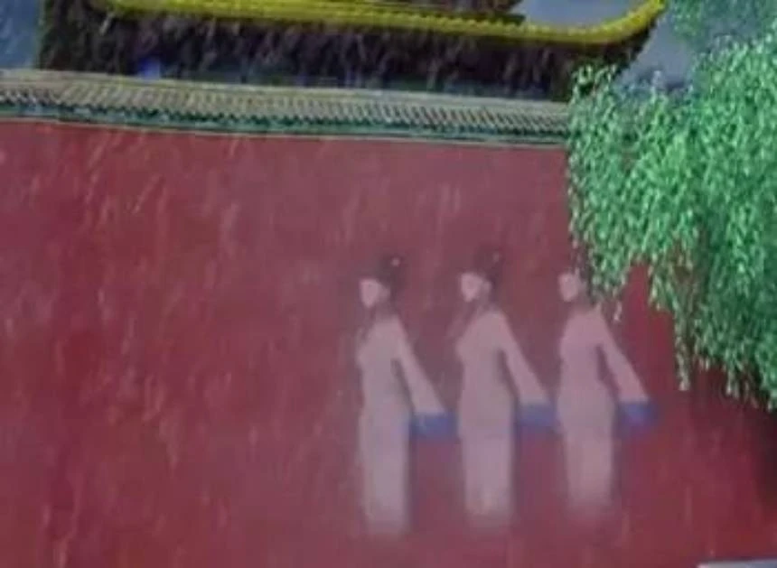 Video: Vén màn bí ẩn “Bóng ma cung nữ” trên tường Tử Cấm Thành