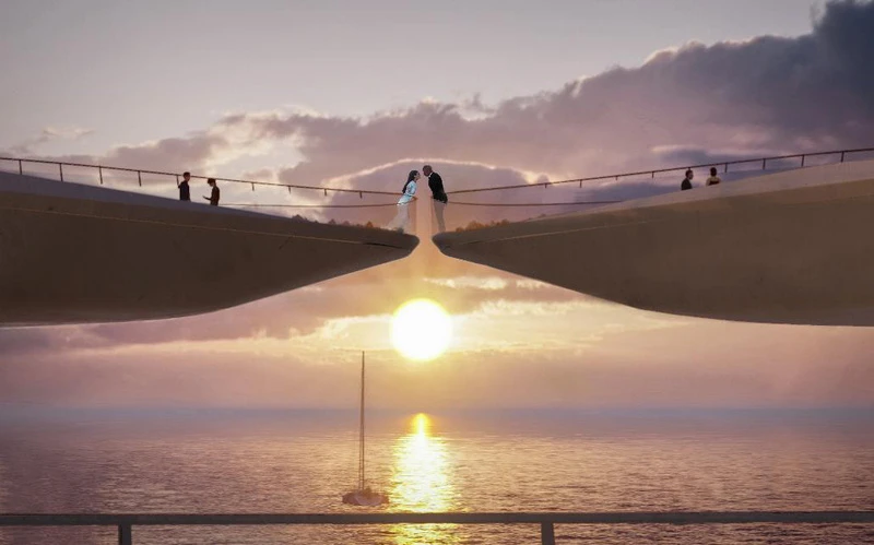 Video: Cầu Hôn Phú Quốc gây sốt cho du khách mặc dù chưa ra mắt